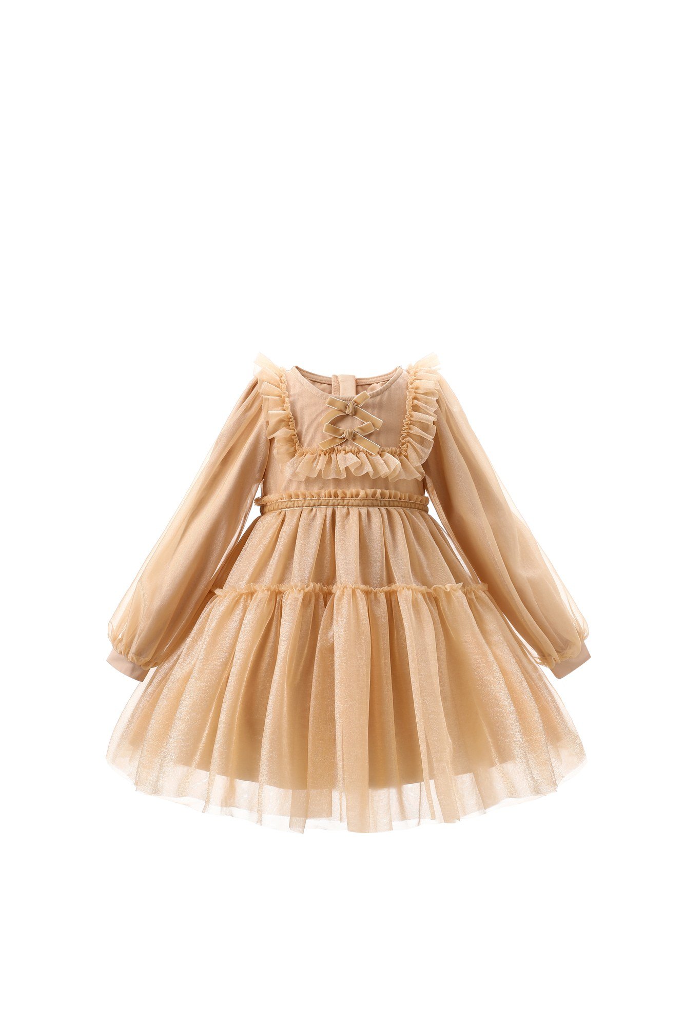Girls Luxury Festive Dress (SKU: 23YD228) - View 1