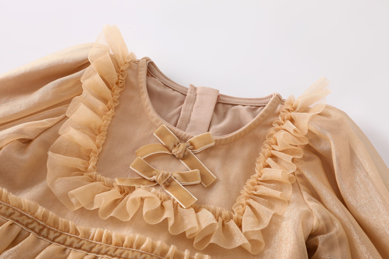 Girls Luxury Festive Dress (SKU: 23YD228) - View 2