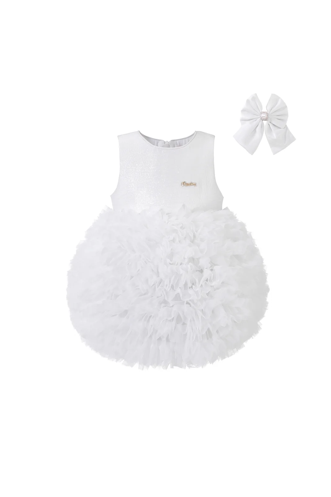 White Dress Front