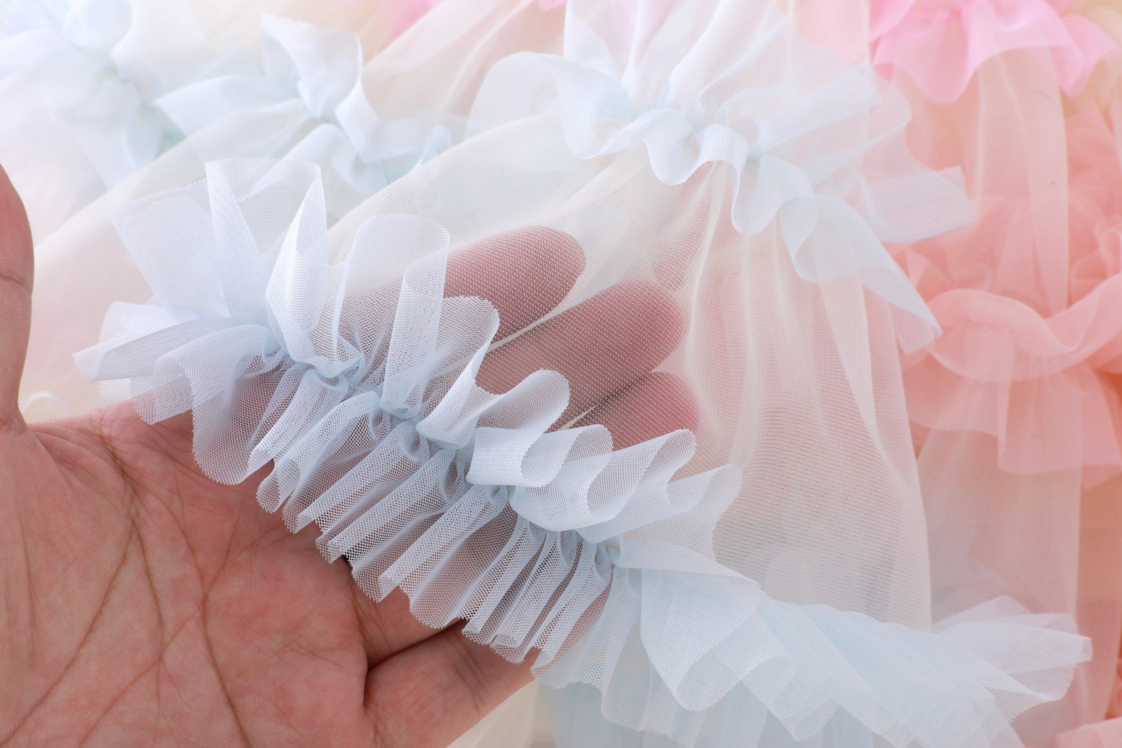 Multi-Layer Fluffy Pettiskirt (SKU: 24YD326) - View 4