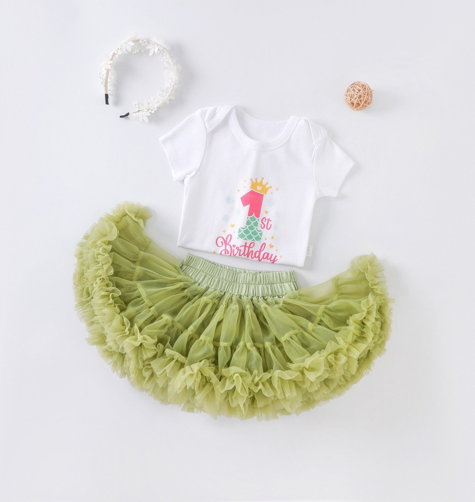 Multi-Layer Fluffy Pettiskirt (SKU: 24YD352) - View 14