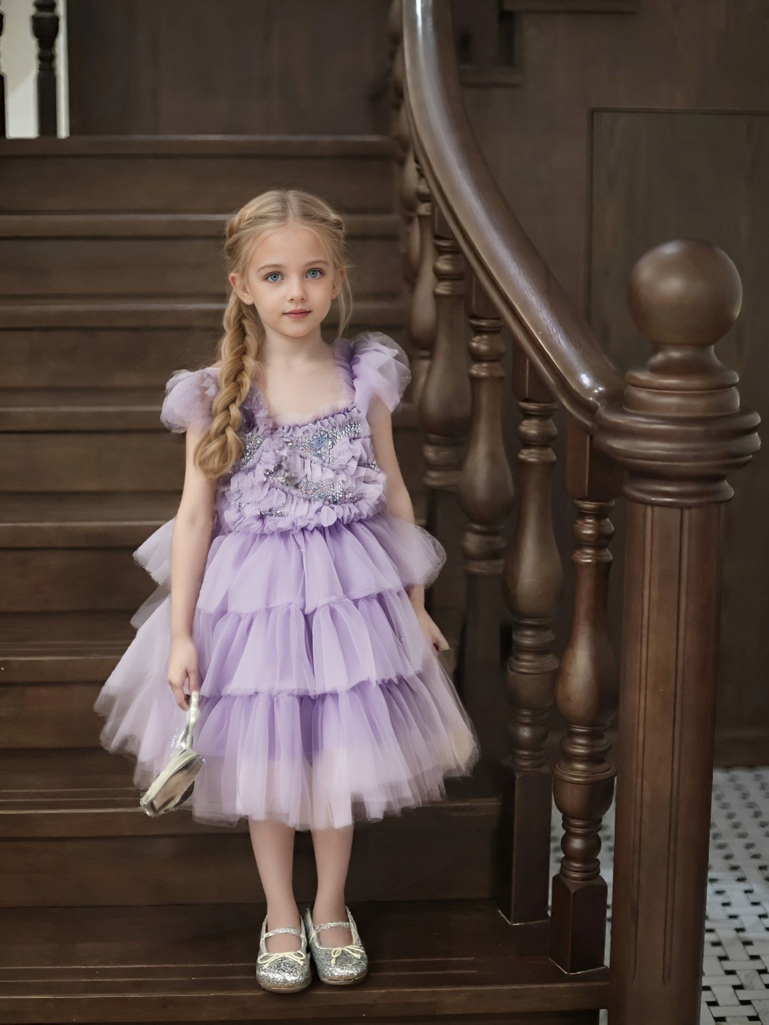 Multi-Layer Fluffy Pettiskirt (SKU: 25YD558) - View 1