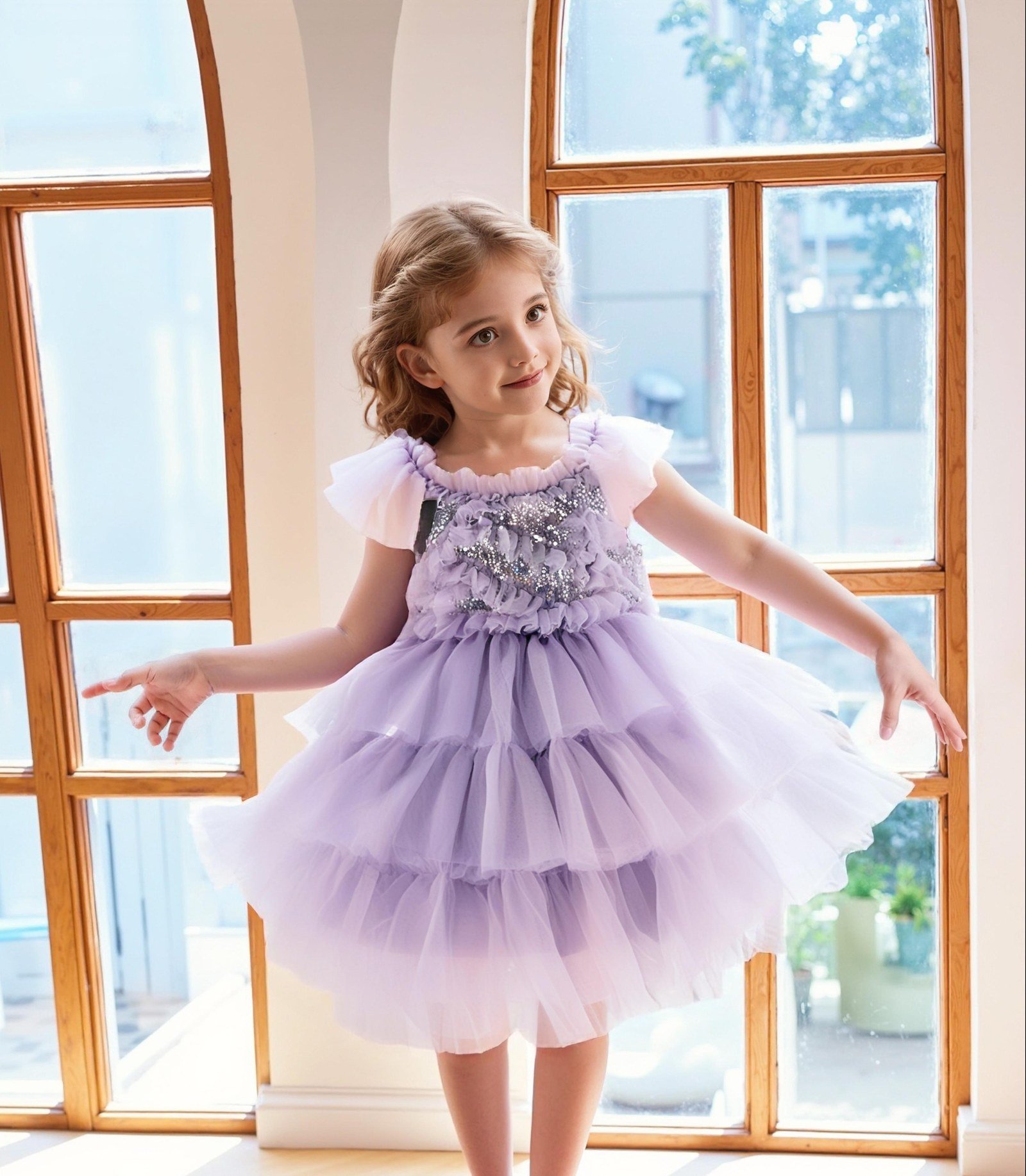 Multi-Layer Fluffy Pettiskirt (SKU: 25YD558) - View 6
