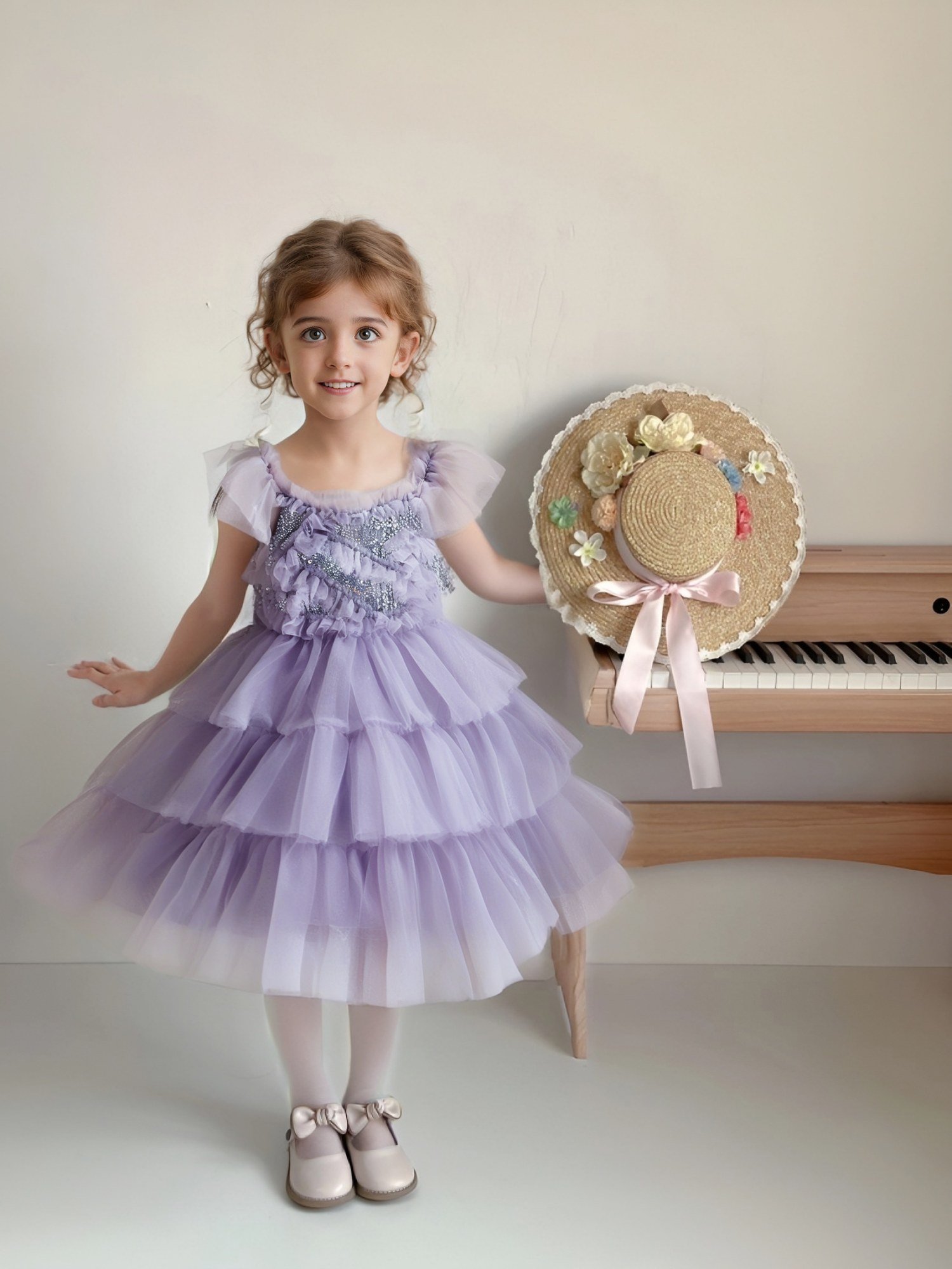 Multi-Layer Fluffy Pettiskirt (SKU: 25YD558) - View 7
