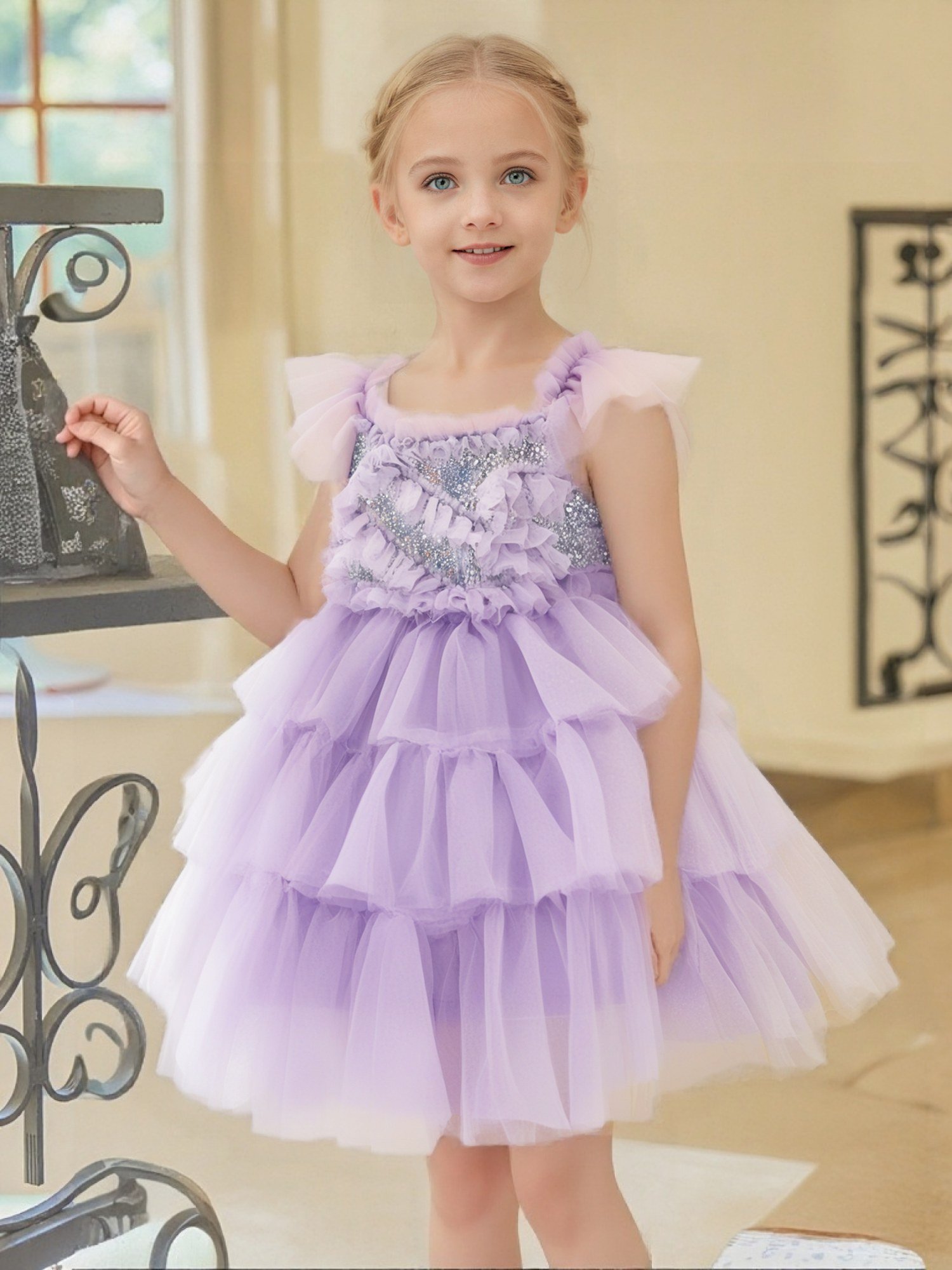 Multi-Layer Fluffy Pettiskirt (SKU: 25YD558) - View 8