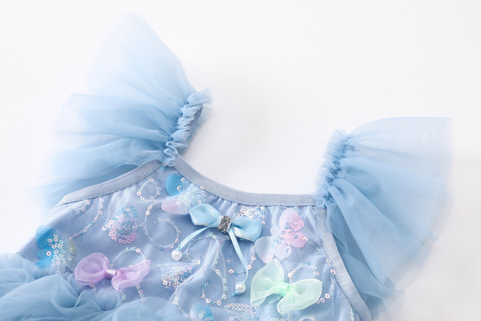 Girls Luxury Festive Dress (SKU: 25YD559) - View 3