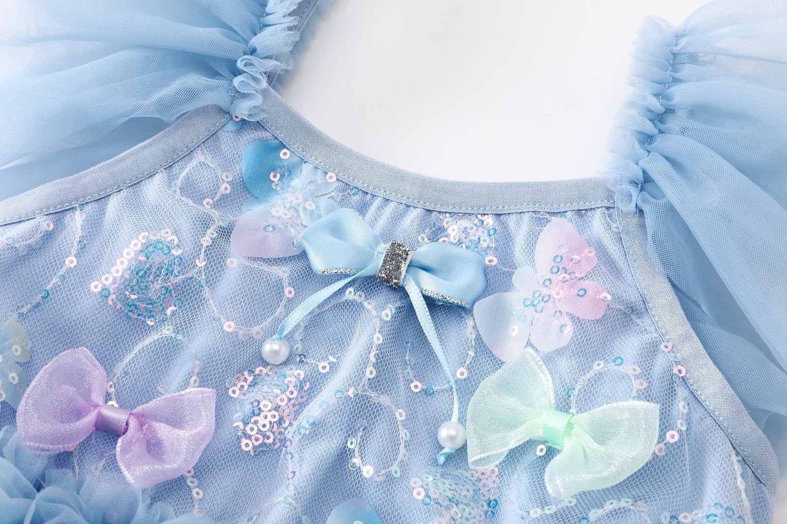 Girls Luxury Festive Dress (SKU: 25YD559) - View 4