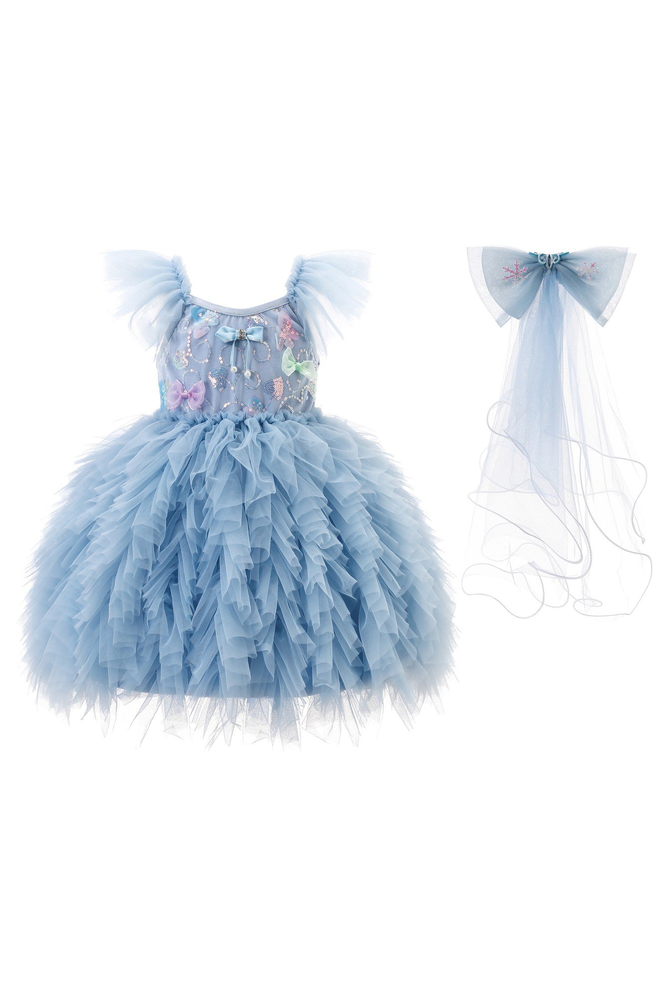 Girls Luxury Festive Dress (SKU: 25YD559) - View 14