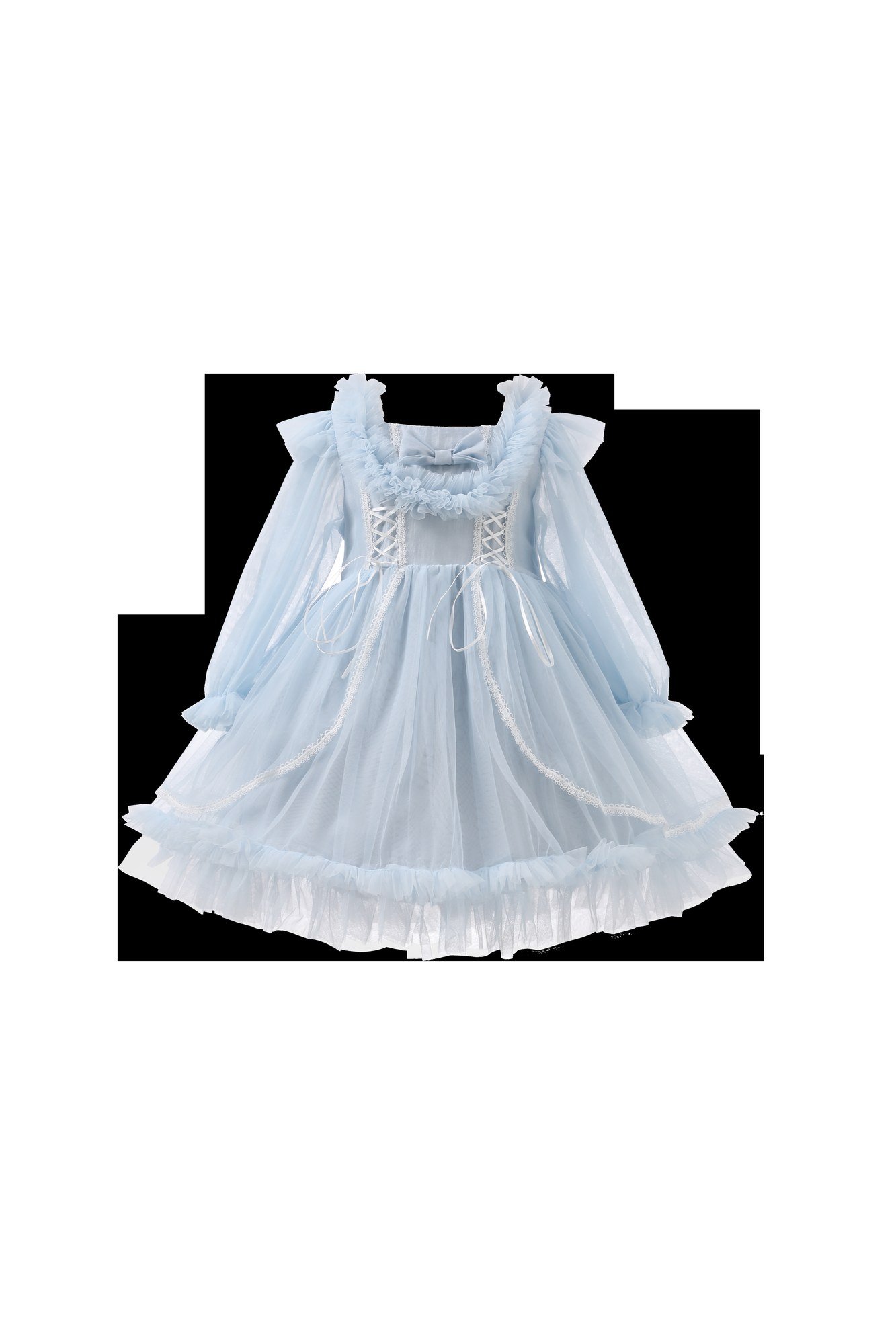 Girls Luxury Festive Dress (SKU: D025) - View 8