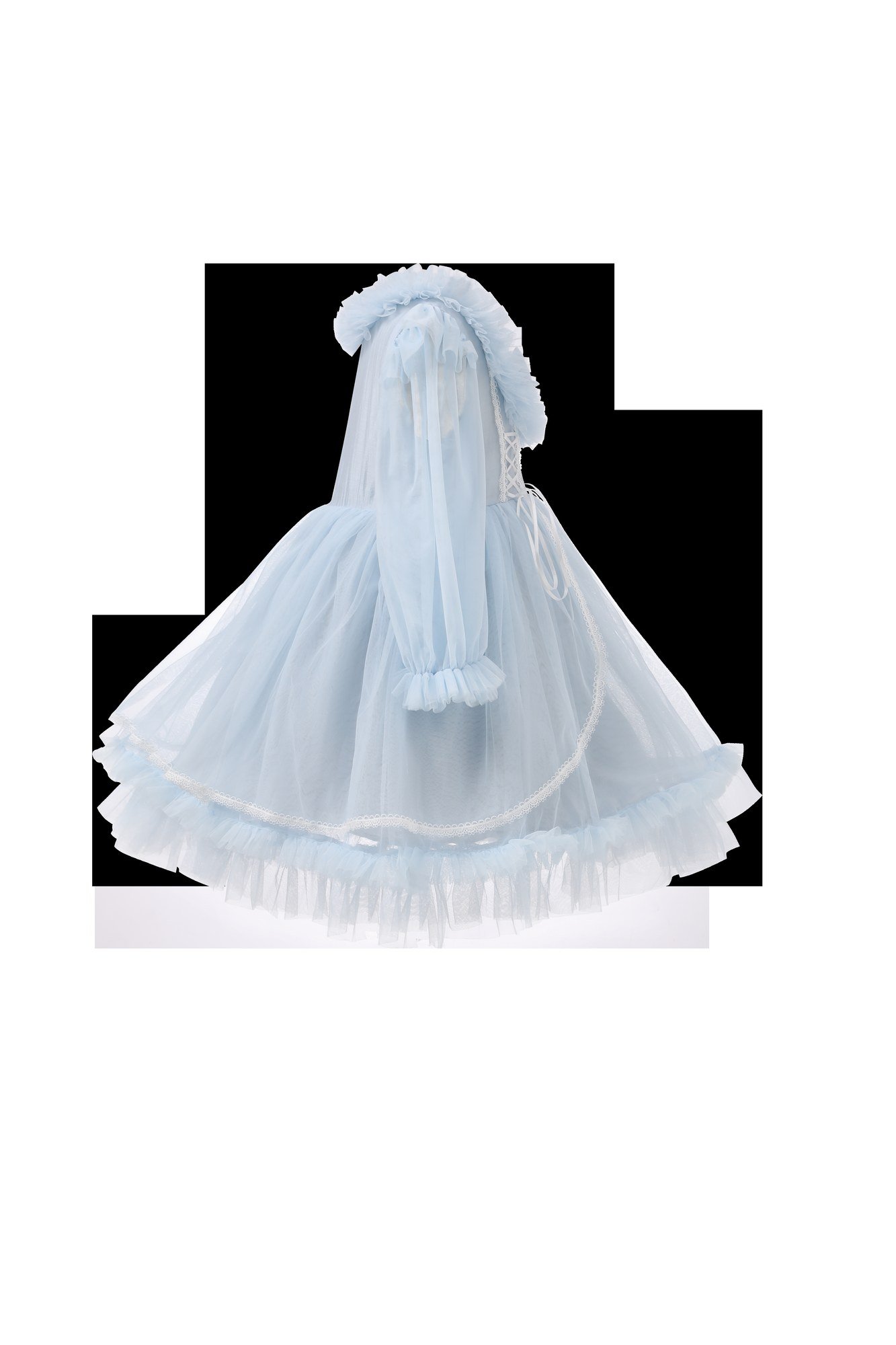 Girls Luxury Festive Dress (SKU: D025) - View 9