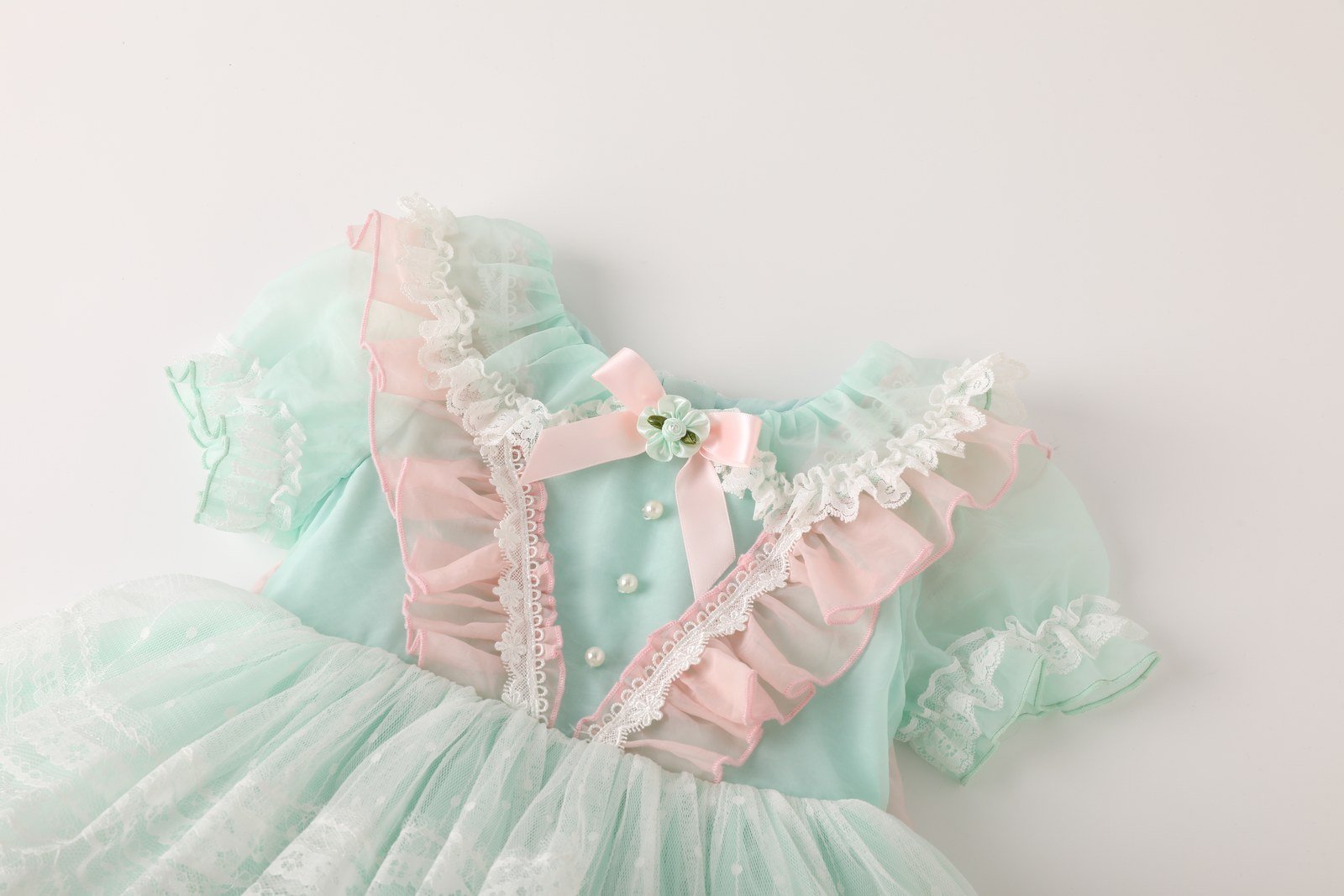 Girls Luxury Festive Dress (SKU: D107) - View 2
