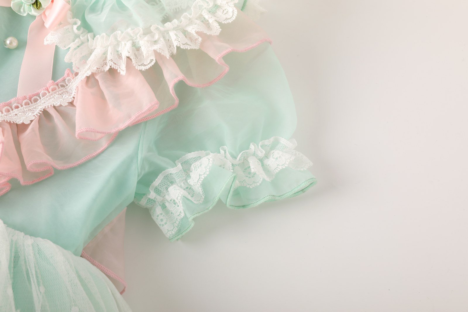 Girls Luxury Festive Dress (SKU: D107) - View 4