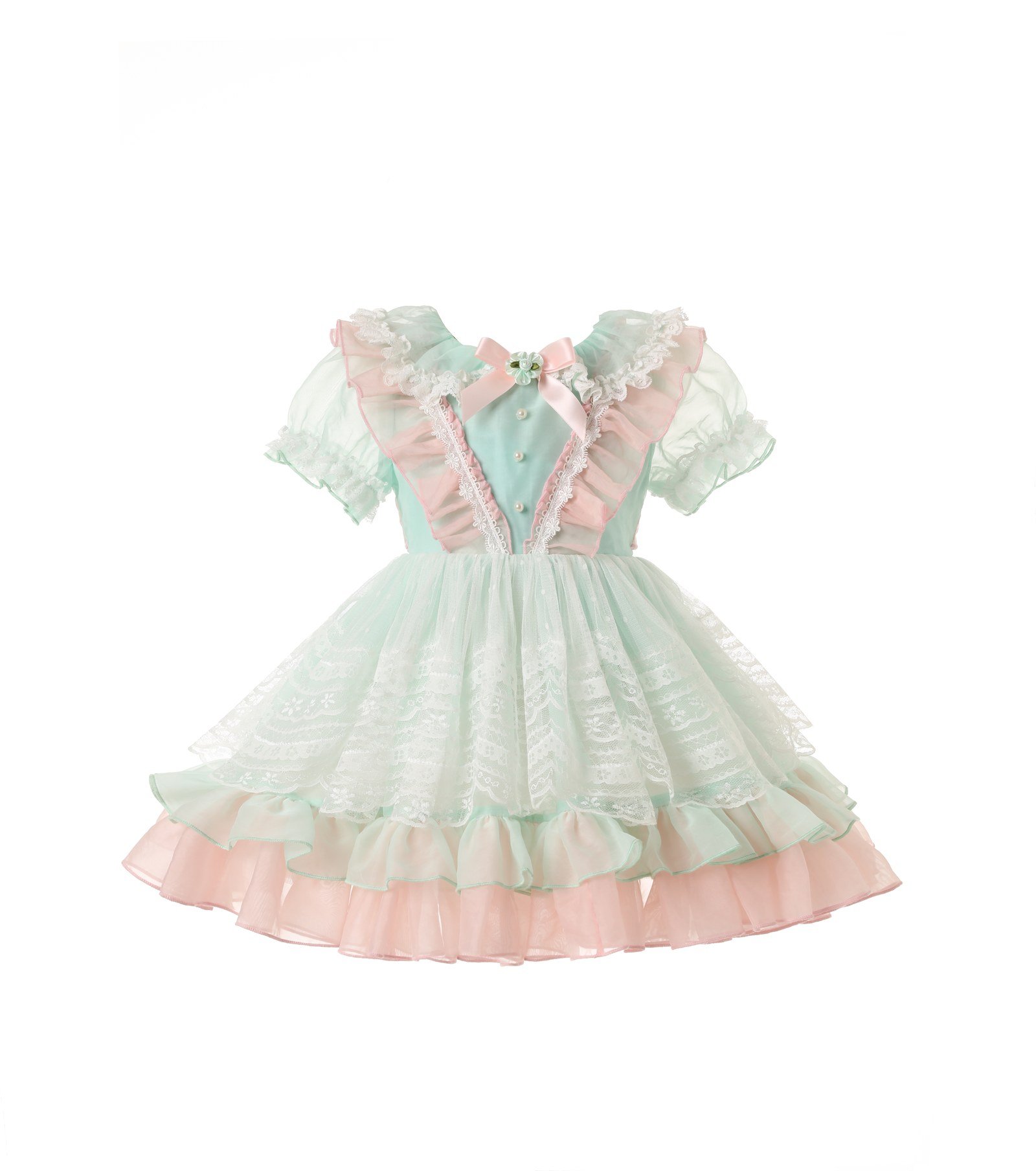 Girls Luxury Festive Dress (SKU: D107) - View 14
