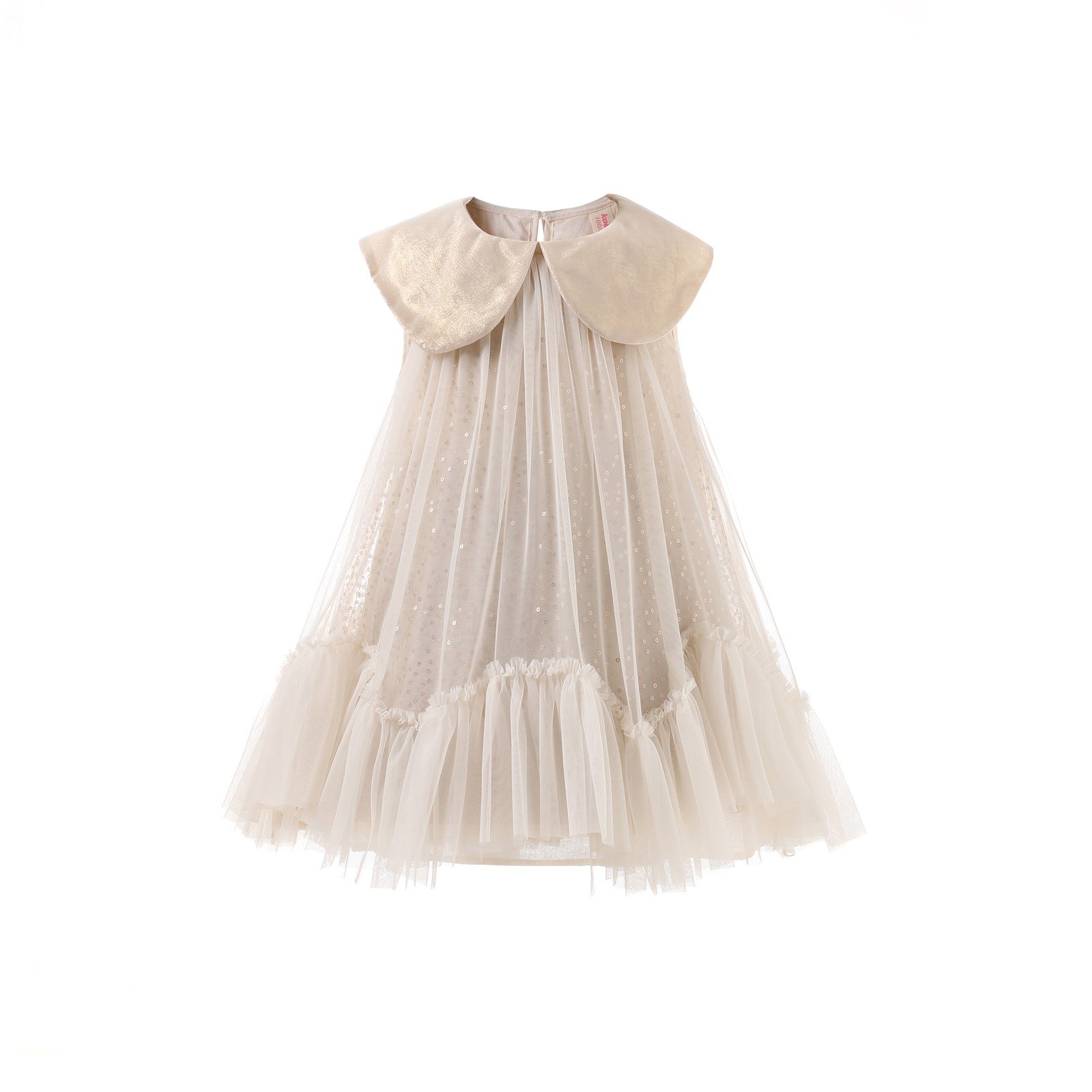 Girls Luxury Festive Dress (SKU: D154A) - View 1