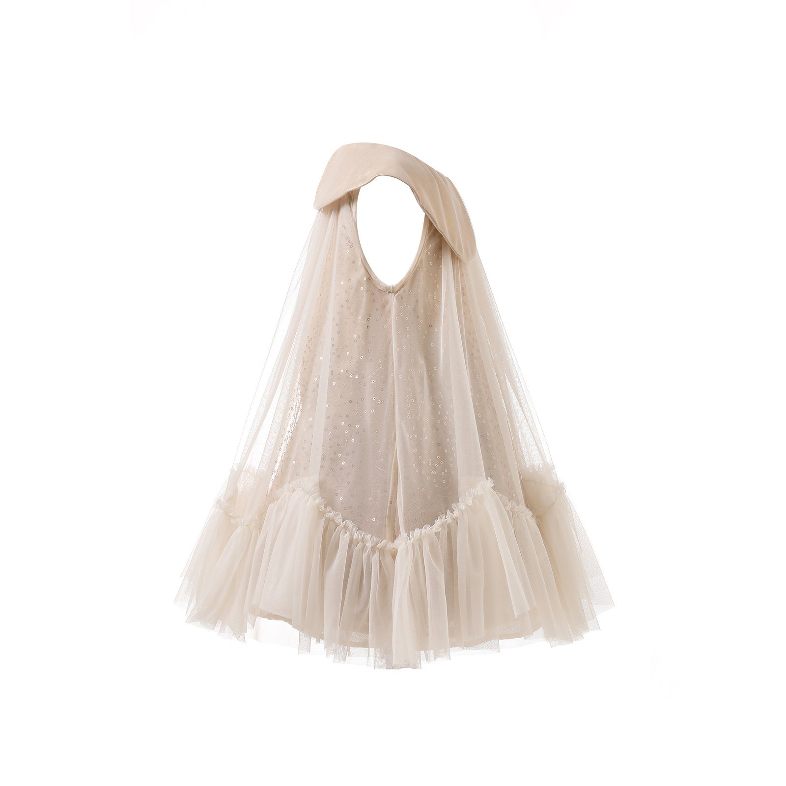 Girls Luxury Festive Dress (SKU: D154A) - View 3