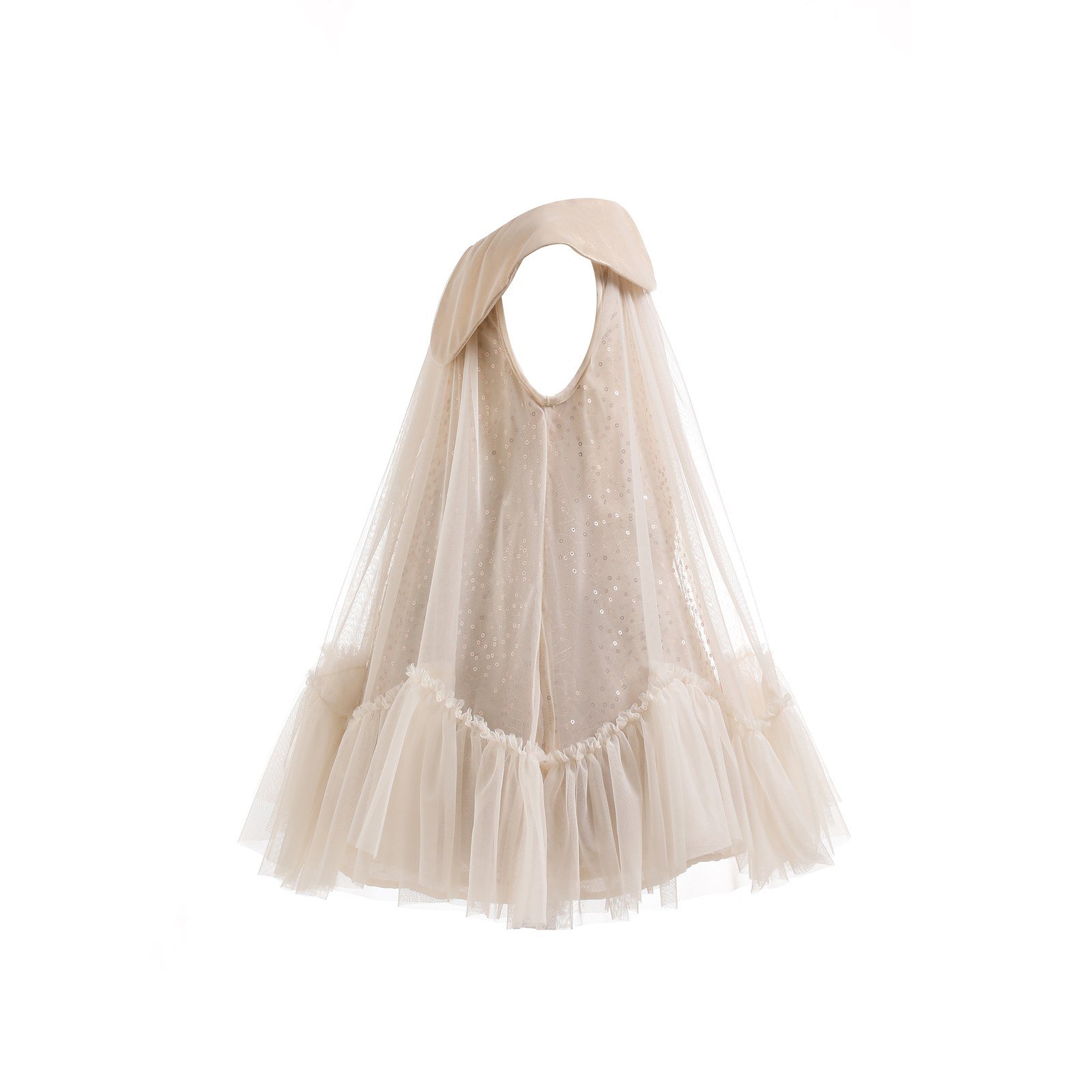 Girls Luxury Festive Dress (SKU: D154A) - View 5
