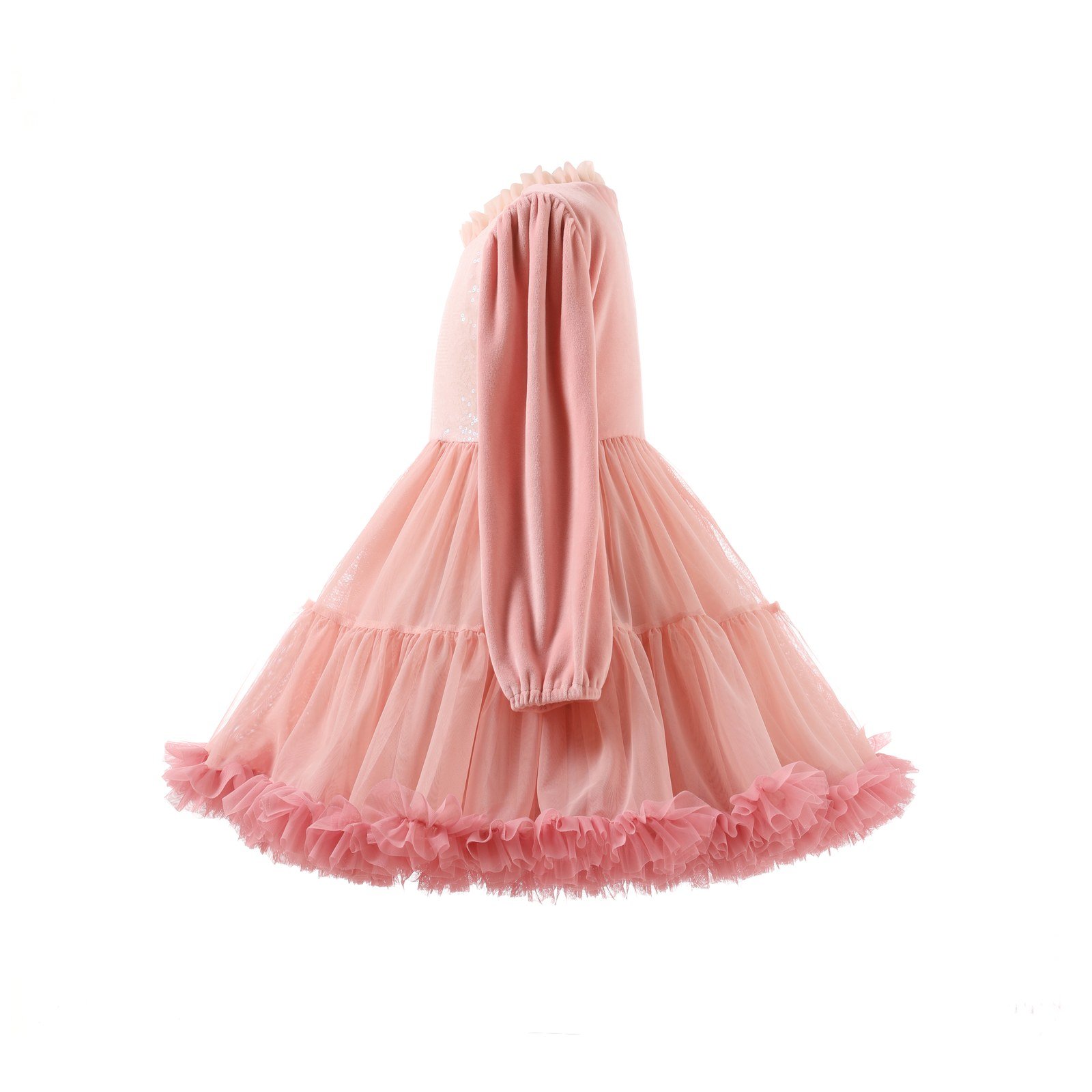 Girls Luxury Festive Dress (SKU: D159) - View 1