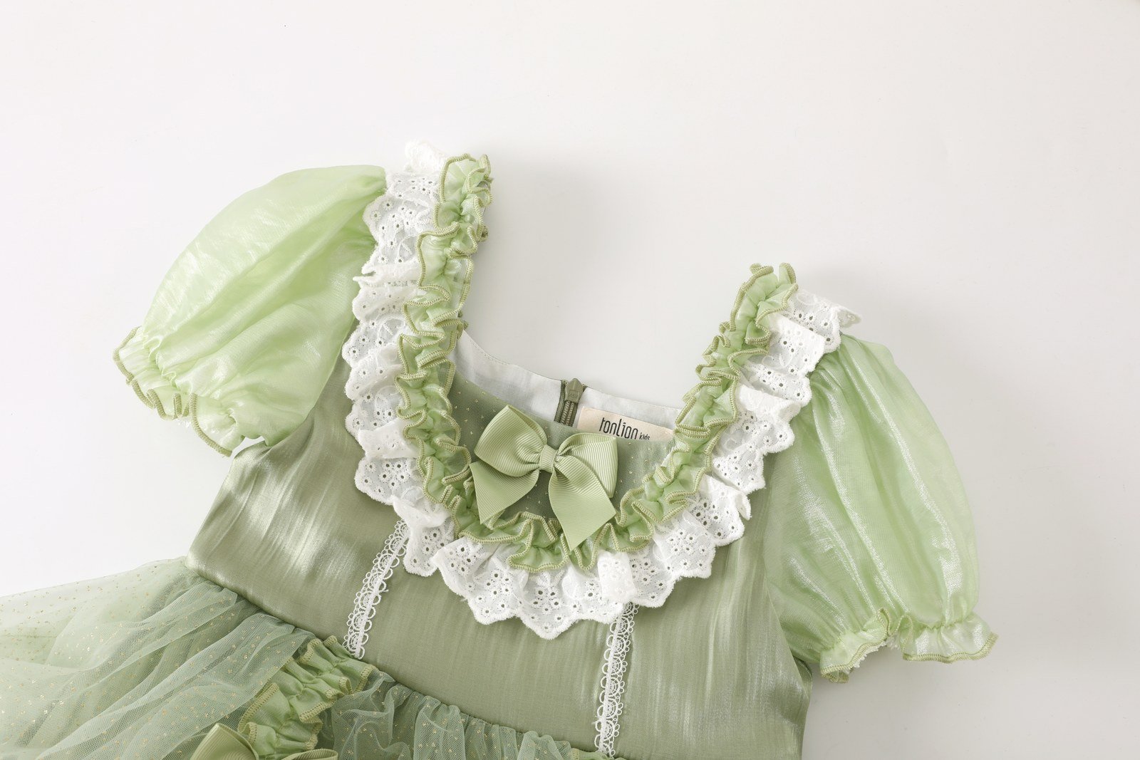 Girls Luxury Festive Dress (SKU: D999) - View 4