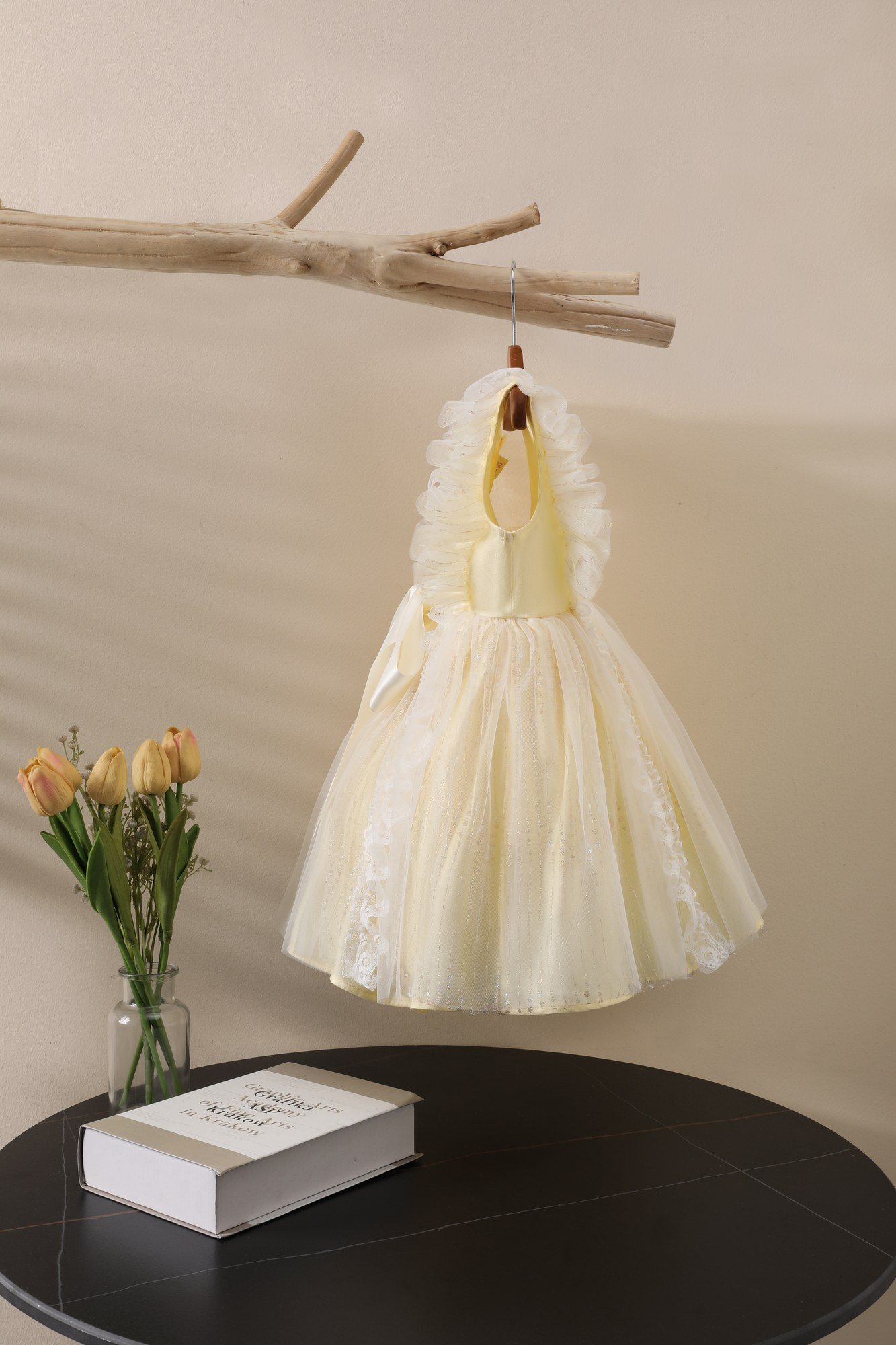 Girls Luxury Festive Dress (SKU: YD001) - View 2