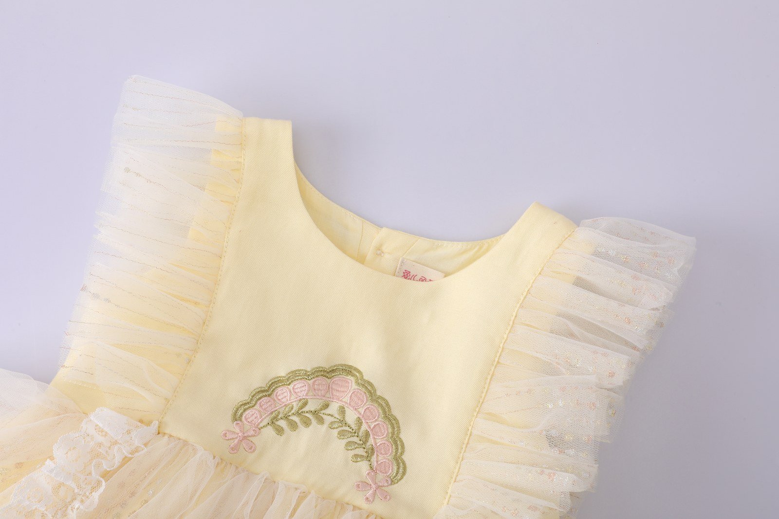 Girls Luxury Festive Dress (SKU: YD001) - View 6