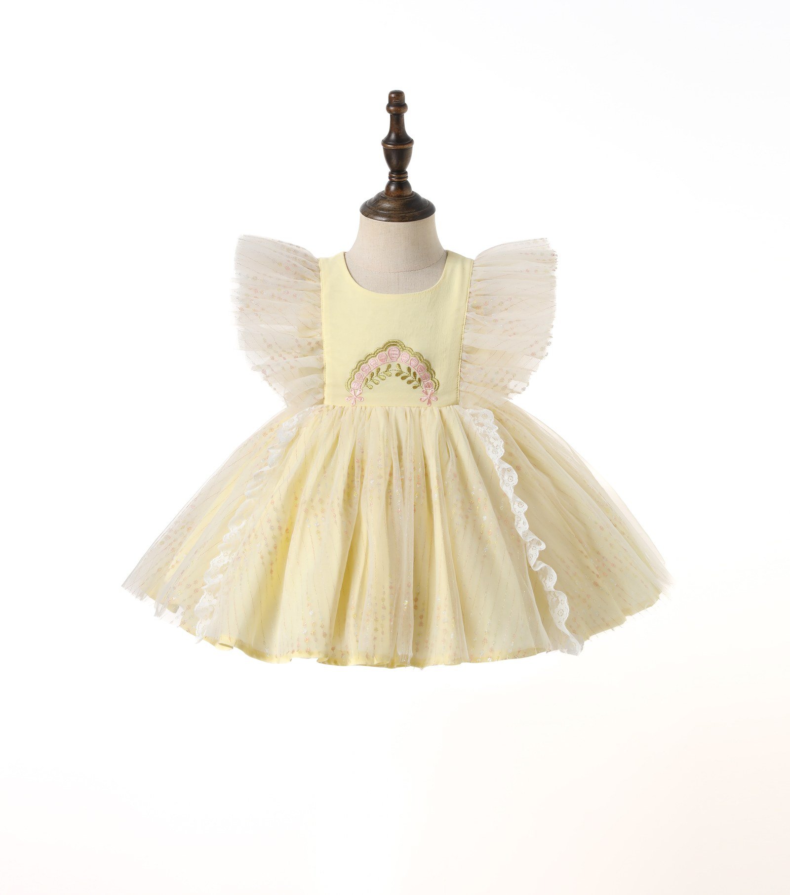 Girls Luxury Festive Dress (SKU: YD001) - View 14