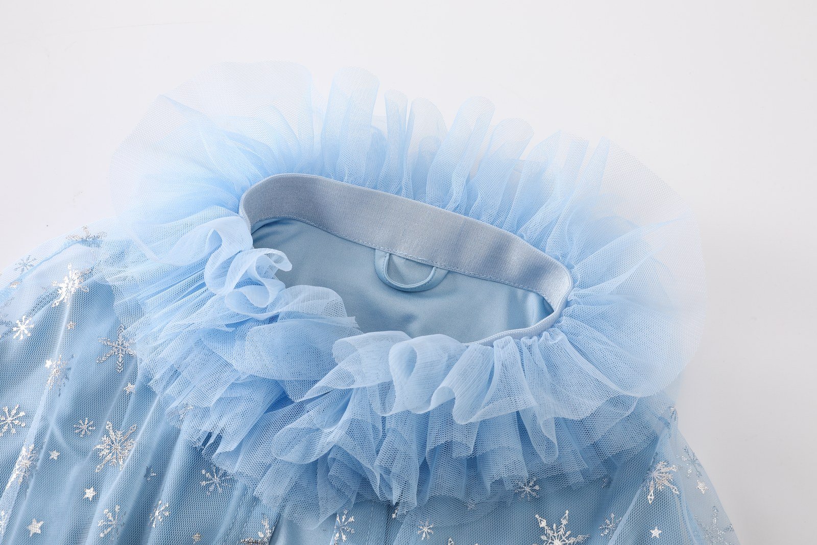 Starry Night Sheer Velvet Hooded Princess Cape Cloak (SKU: 23YG111) - View 2