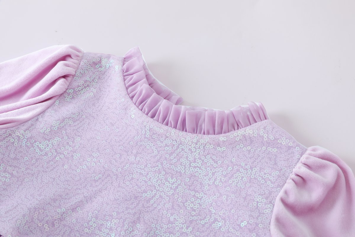Dreamy Lavender Multi-Tiered Dance Mesh TUTU (SKU: 22YD159-P)